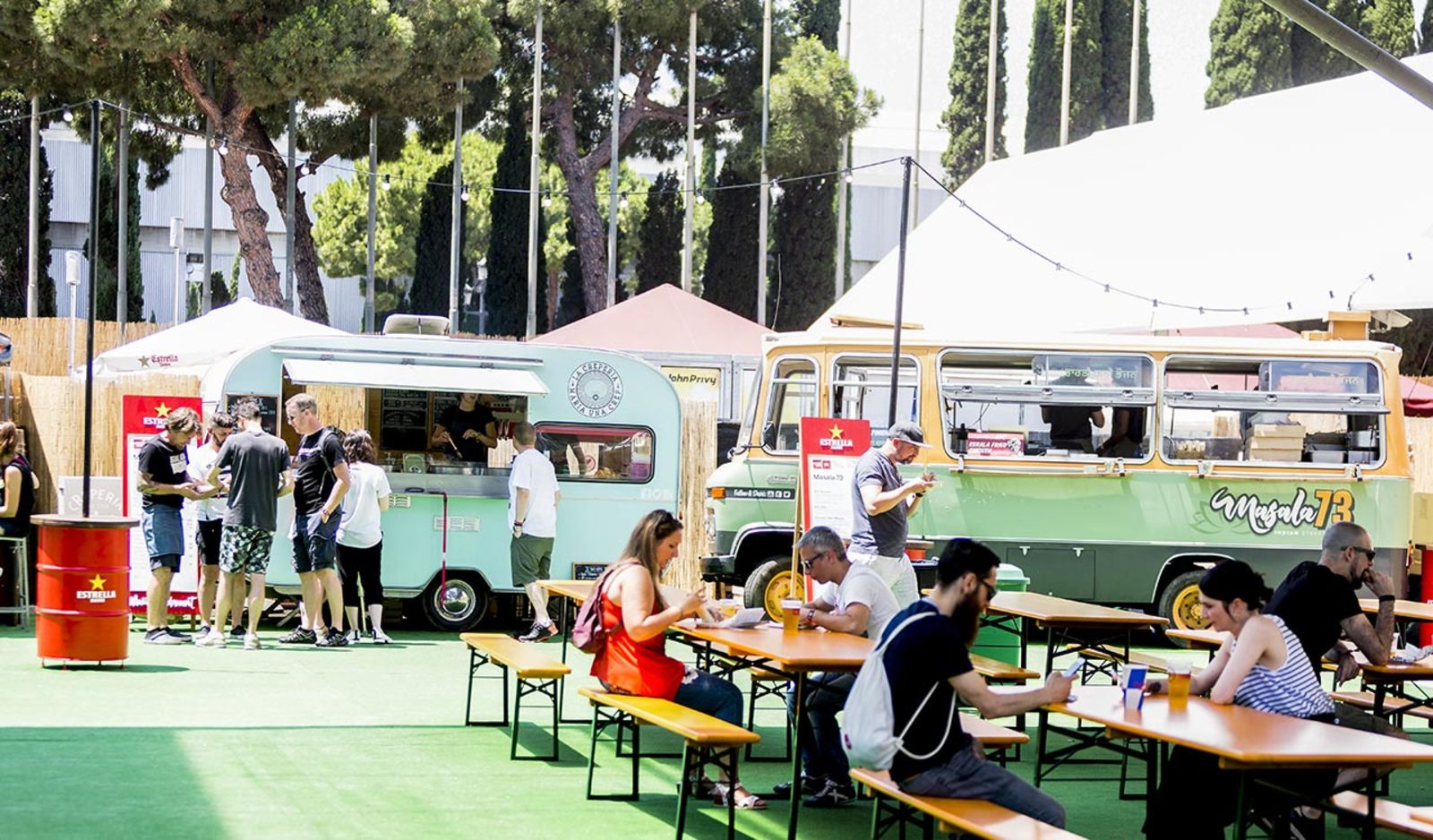 Food truck festivals in Barcelona